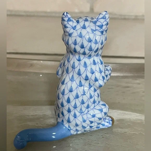 Herend Standing Cat - Picture 4 of 6